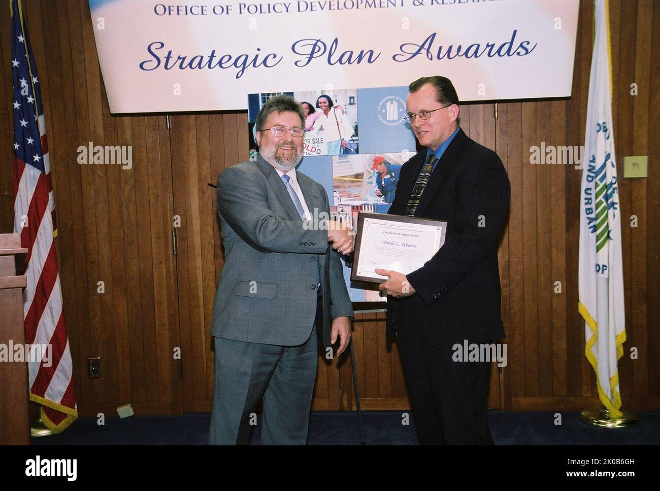 HUD Strategic Planning Recognition Ceremony HUD senior officials