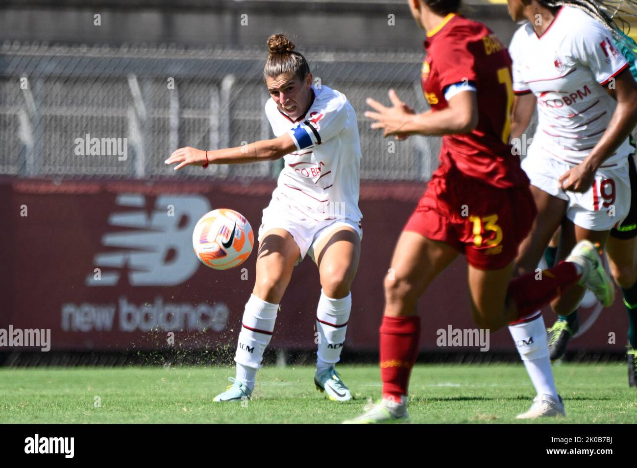 Valentina Bergamaschi (AC Milan) during AC Milan vs ACF Fiorentina femminile,  Italian football Serie A Wome - Photo .LiveMedia/Francesco Scaccianoce  Stock Photo - Alamy