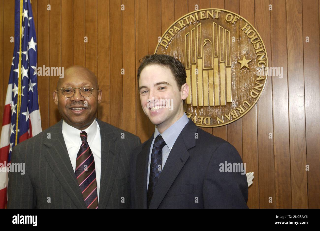 Secretary Alphonso Jackson with Brian Pascal - Secretary Alphonso ...