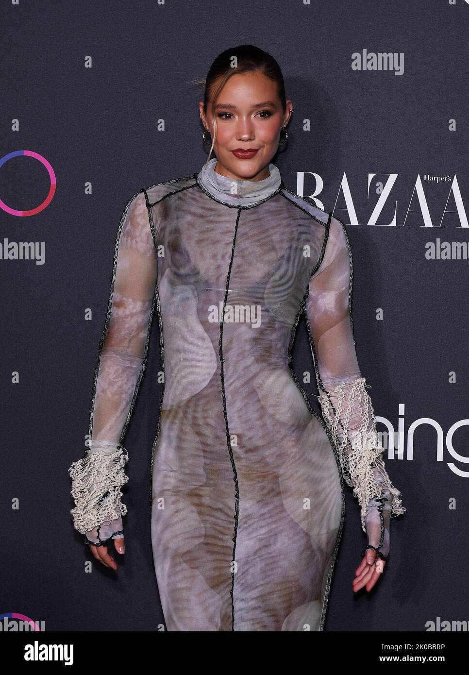 Olivia Ponton attends 2022 Harper's Bazaar ICONS & Bloomingdale's 150th