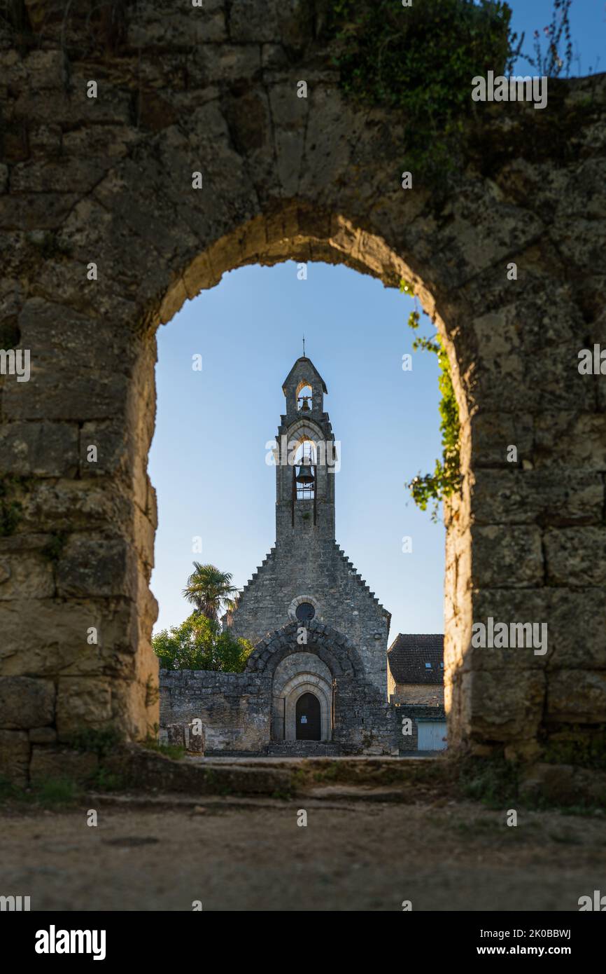 Steep steps Big stairs at Pilgrimage site Rocamadour, Departement Lot, Midi  Pyrenees, South West France France, Europe Stock Photo - Alamy