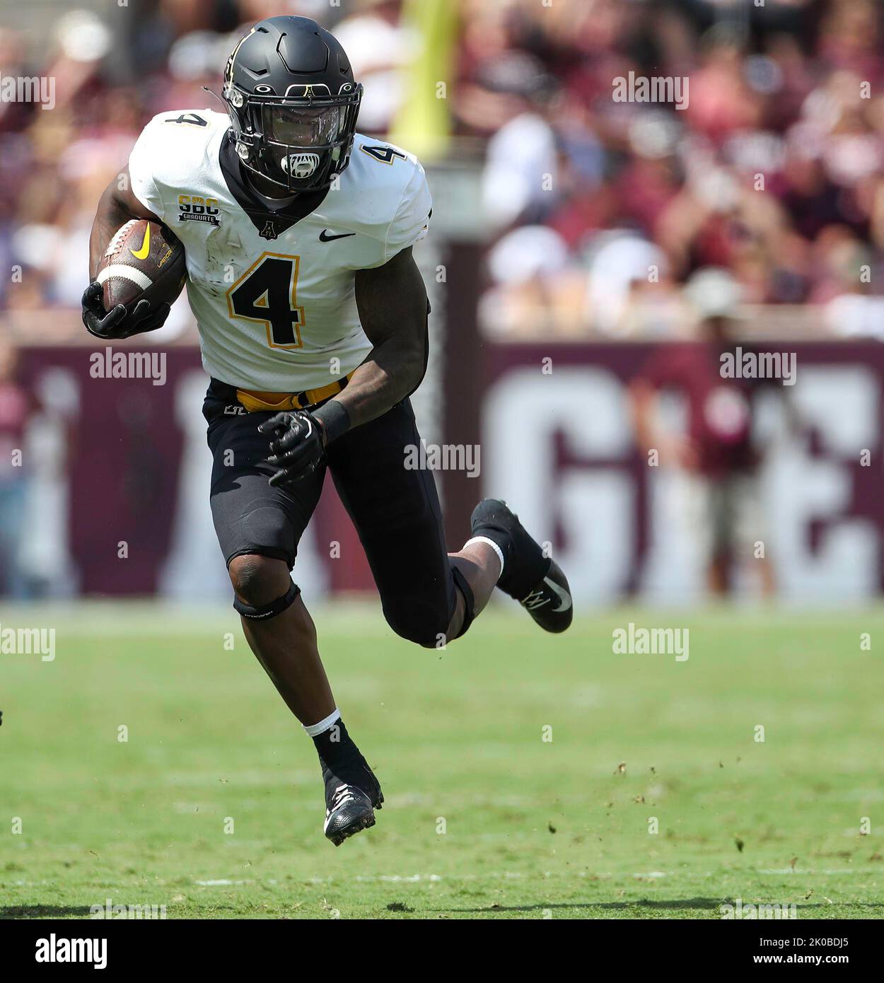 College Station, TX, USA. 10th Sep, 2022. Appalachian State running