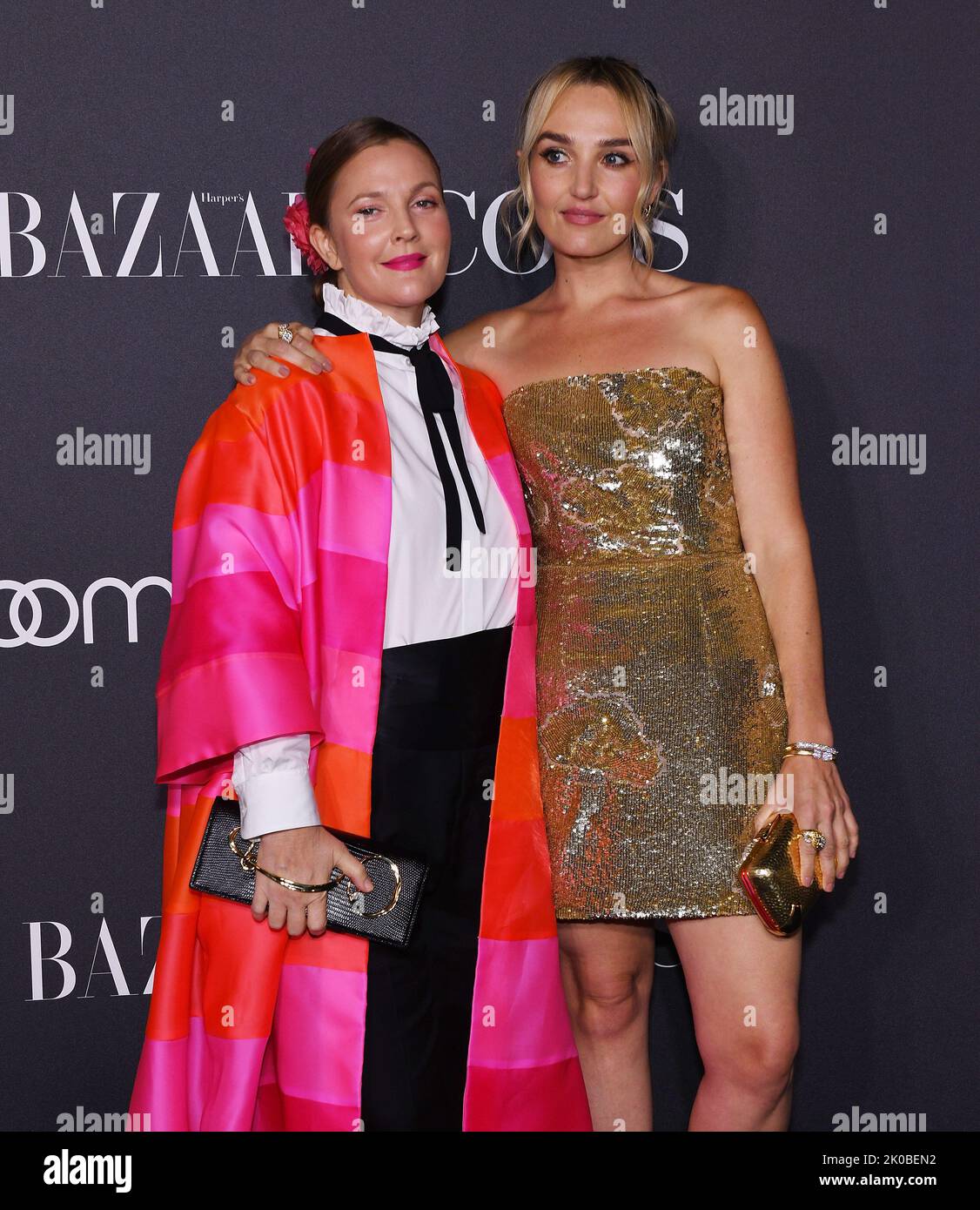 drew-barrymore-chloe-fineman-attend-2022-harper-s-bazaar-icons