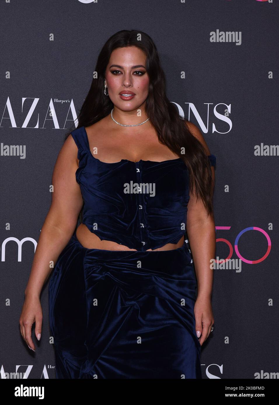 Ashley Graham attends 2022 Harper's Bazaar ICONS & Bloomingdale's 150th