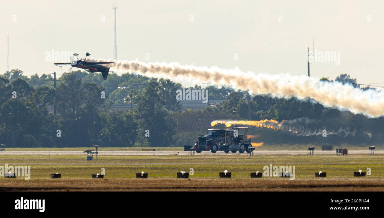 The incredible Stuart Air Show Stock Photo