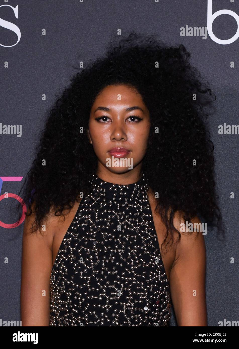 Aoki Lee Simmons attends 2022 Harper's Bazaar ICONS & Bloomingdale's 150th Anniversary on September 09, 2022 in New York City. Photo: Jeremy Smith/imageSPACE/MediaPunch Stock Photo