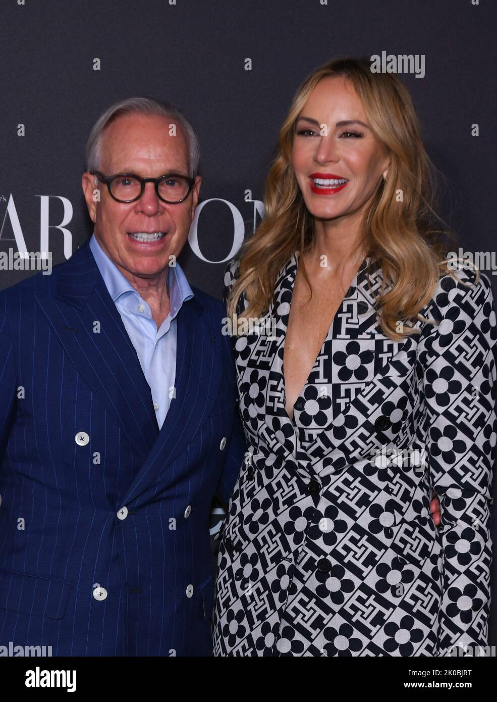 Tommy Hilfiger, Dee Ocleppo attend 2022 Harper's Bazaar ICONS