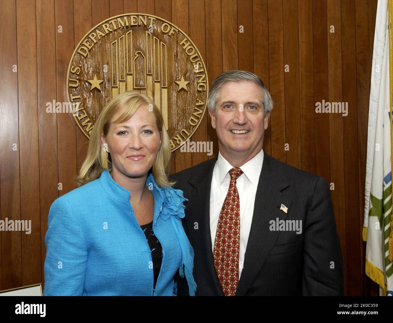 Andrew Card Visits HUD. Andrew Card Visits HUD Subject, White House ...