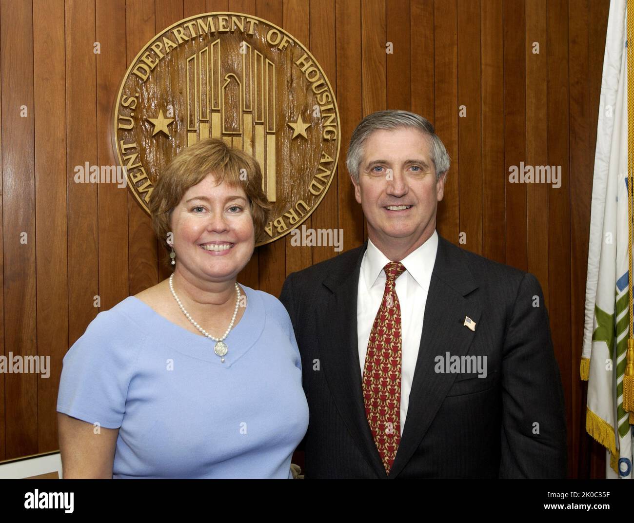 Andrew Card Visits HUD. Andrew Card Visits HUD Subject, White House ...