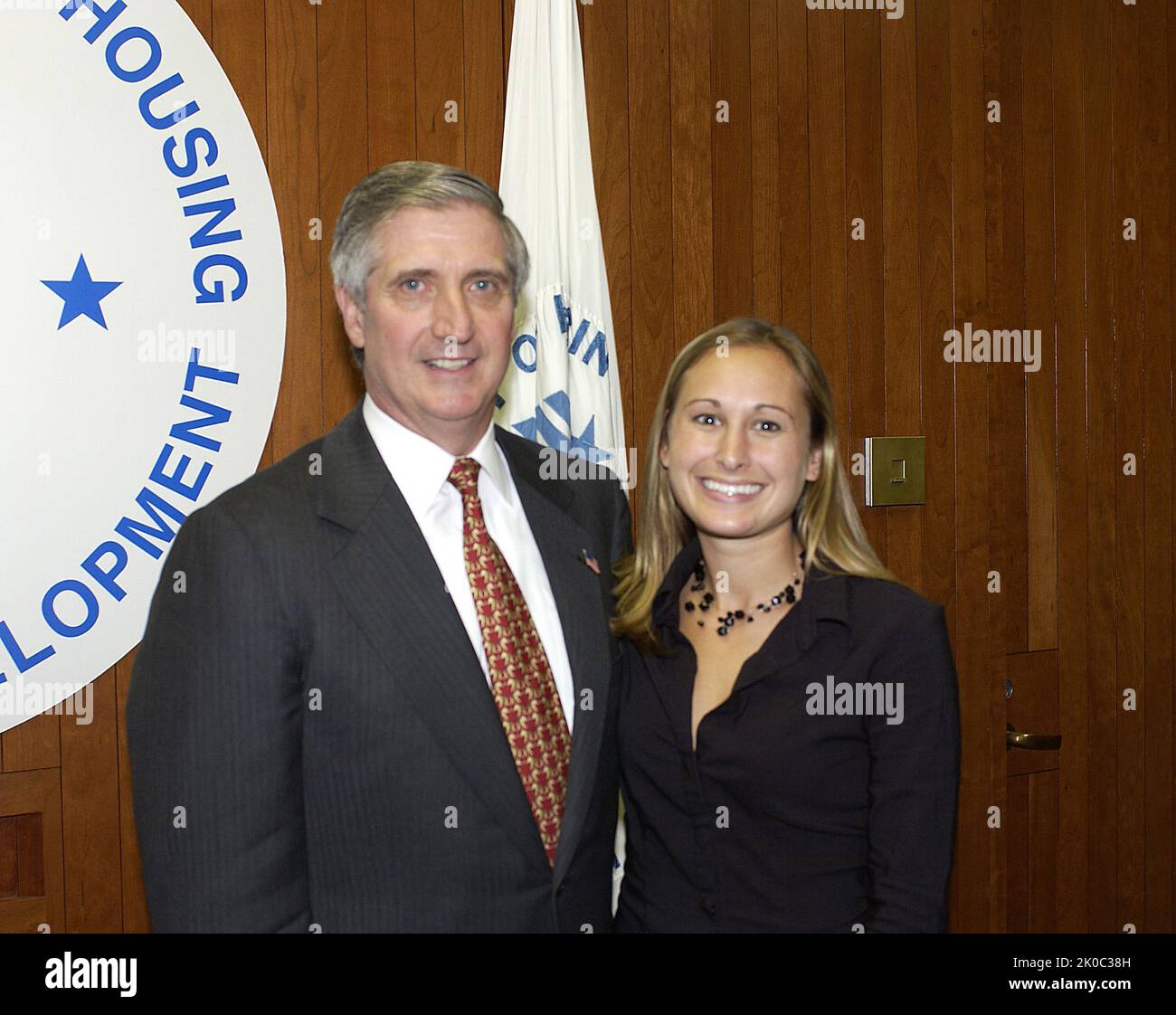 Andrew Card Visits HUD. Andrew Card Visits HUD Subject, White House ...