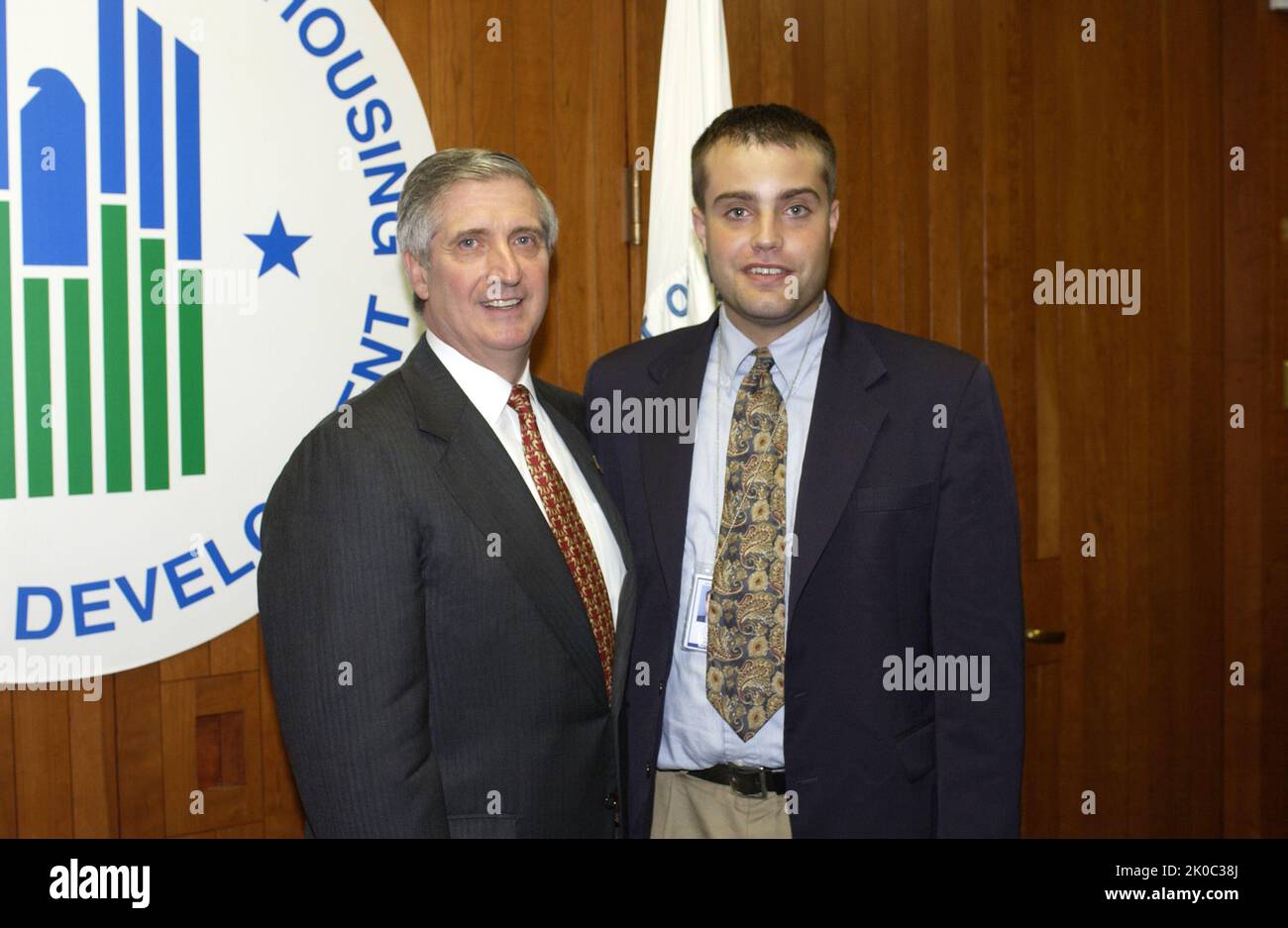 Andrew Card Visits HUD. Andrew Card Visits HUD Subject, White House ...