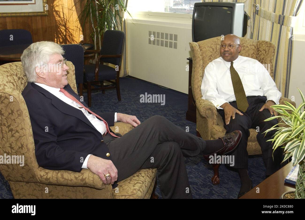Acting Secretary Alphonso Jackson with Jack Kemp and James Perkins ...