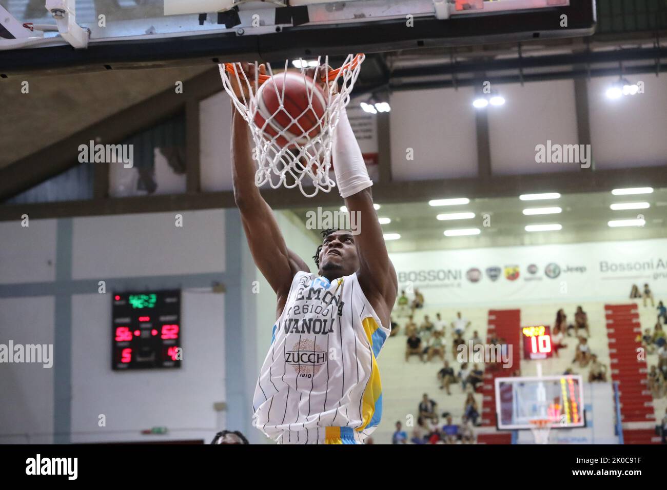 Cremona, Italy. 10th Sep, 2022. Paul Eboua (Vanoli Cremona) during