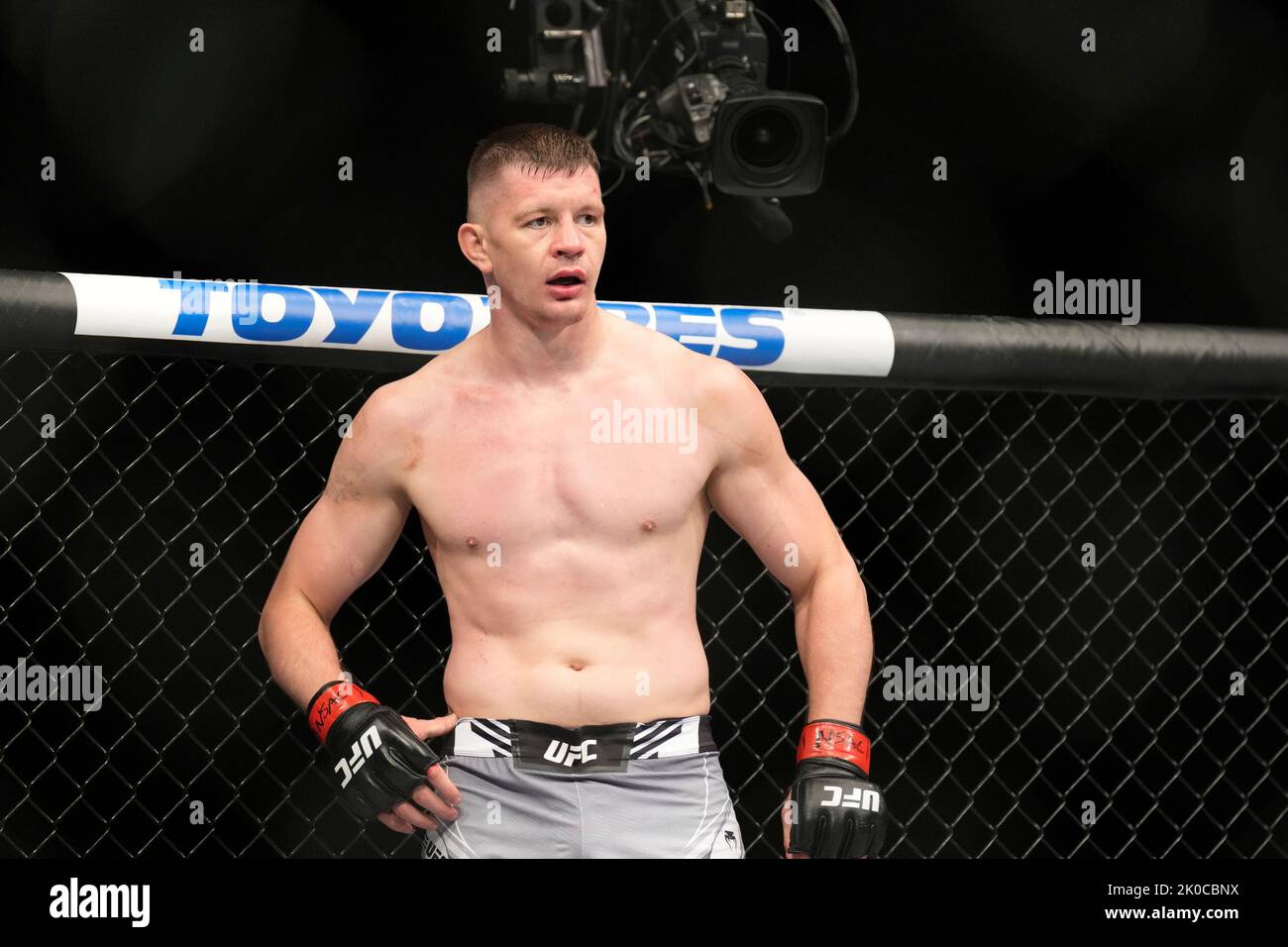 LAS VEGAS, NV September 10 Denis Tiuliulin and Jamie Pickettmeet in