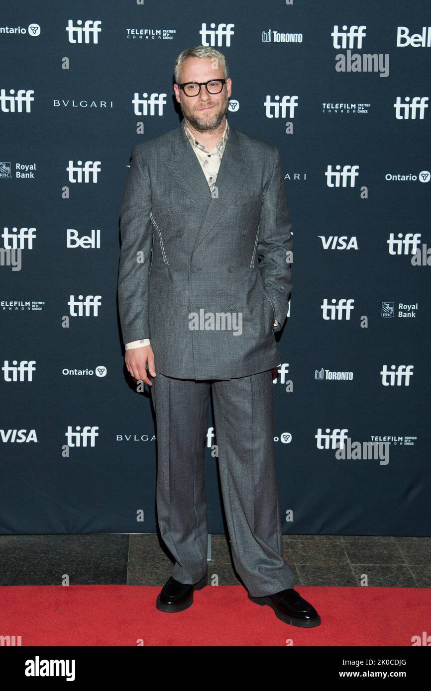 Toronto, Canada. 10th Sep, 2022. Seth Rogen attends the 'The Fabelmans' Premiere during the 2022 Toronto International Film Festival at the Princess of Wales Theatre. Credit: SOPA Images Limited/Alamy Live News Stock Photo