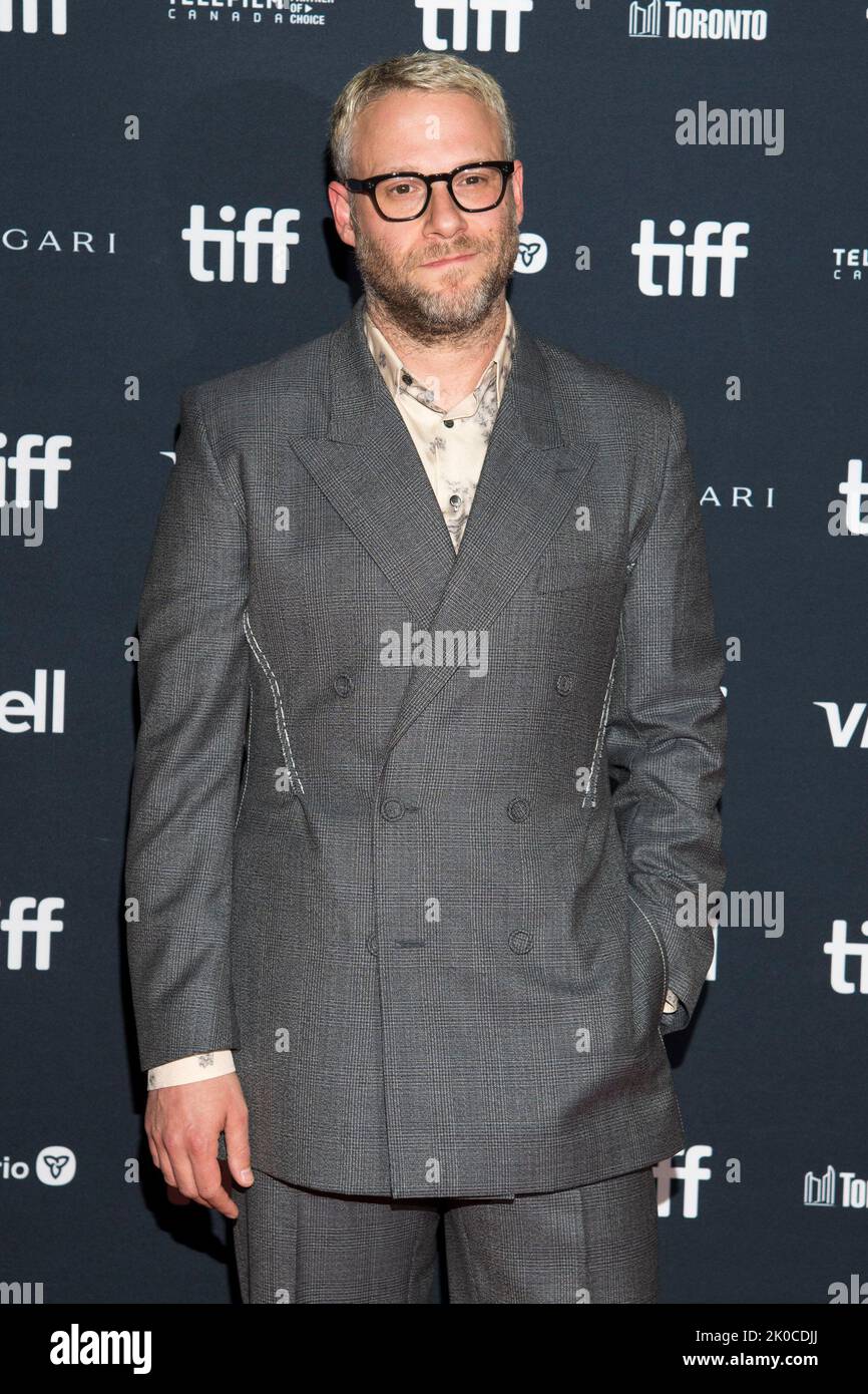 Toronto, Canada. 10th Sep, 2022. Seth Rogen attends the 'The Fabelmans' Premiere during the 2022 Toronto International Film Festival at the Princess of Wales Theatre. Credit: SOPA Images Limited/Alamy Live News Stock Photo