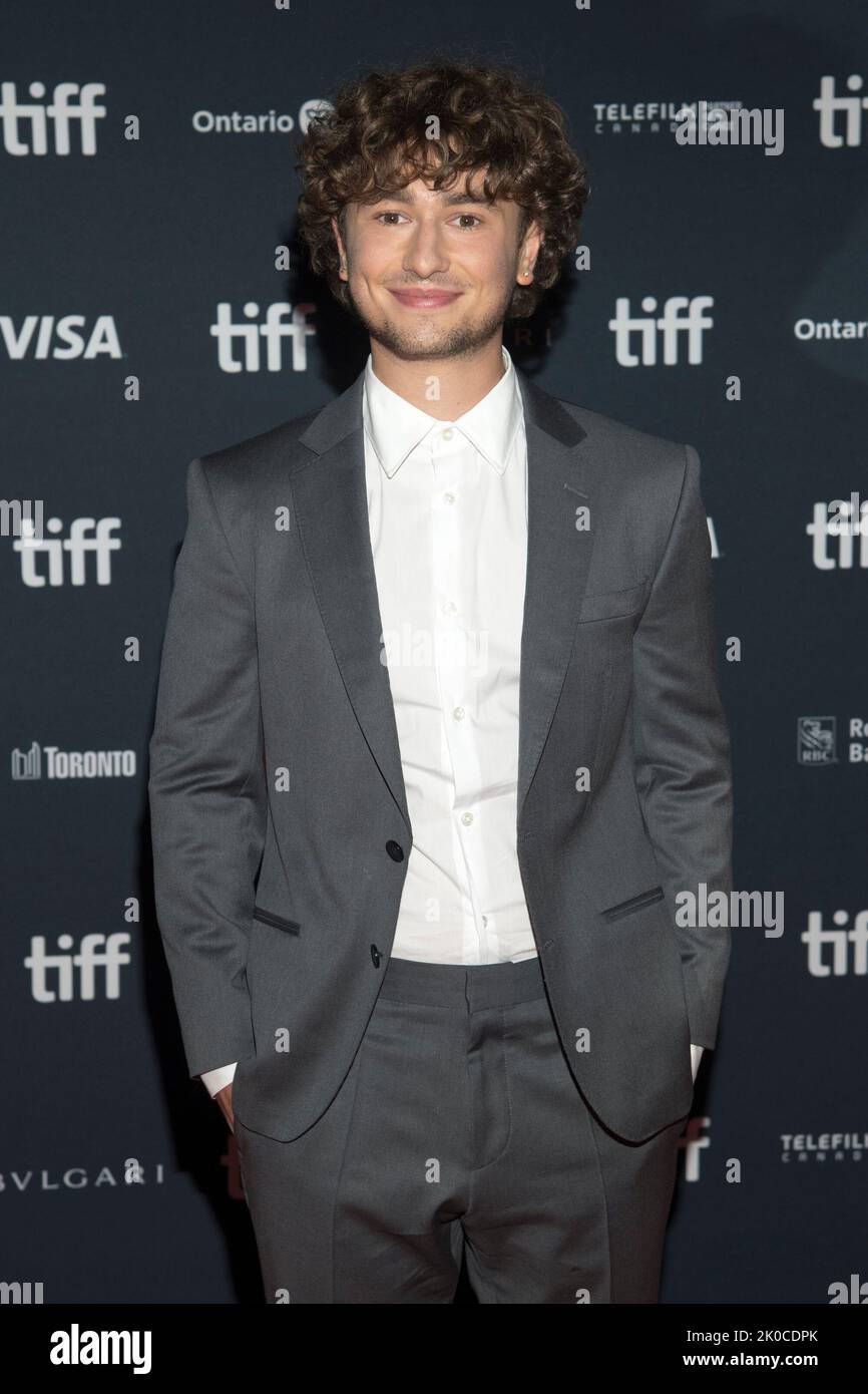 Toronto, Canada. 10th Sep, 2022. Gabriel LaBelle attends the 'The Fabelmans' Premiere during the 2022 Toronto International Film Festival at the Princess of Wales Theatre. Credit: SOPA Images Limited/Alamy Live News Stock Photo