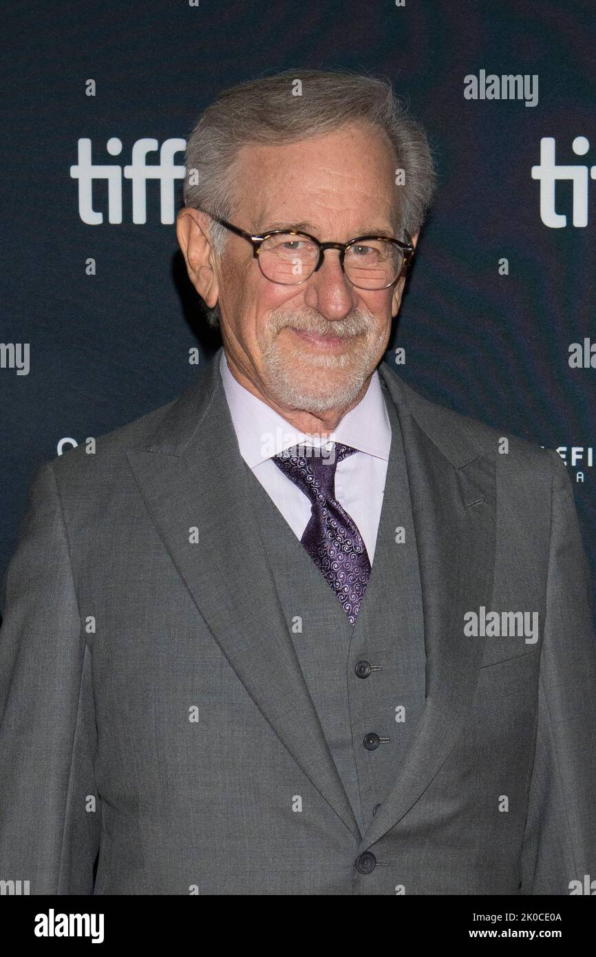 Toronto, Canada. 10th Sep, 2022. Steven Spielberg attends 'The Fabelmans' Premiere during the 2022 Toronto International Film Festival at Princess of Wales Theatre. Credit: SOPA Images Limited/Alamy Live News Stock Photo