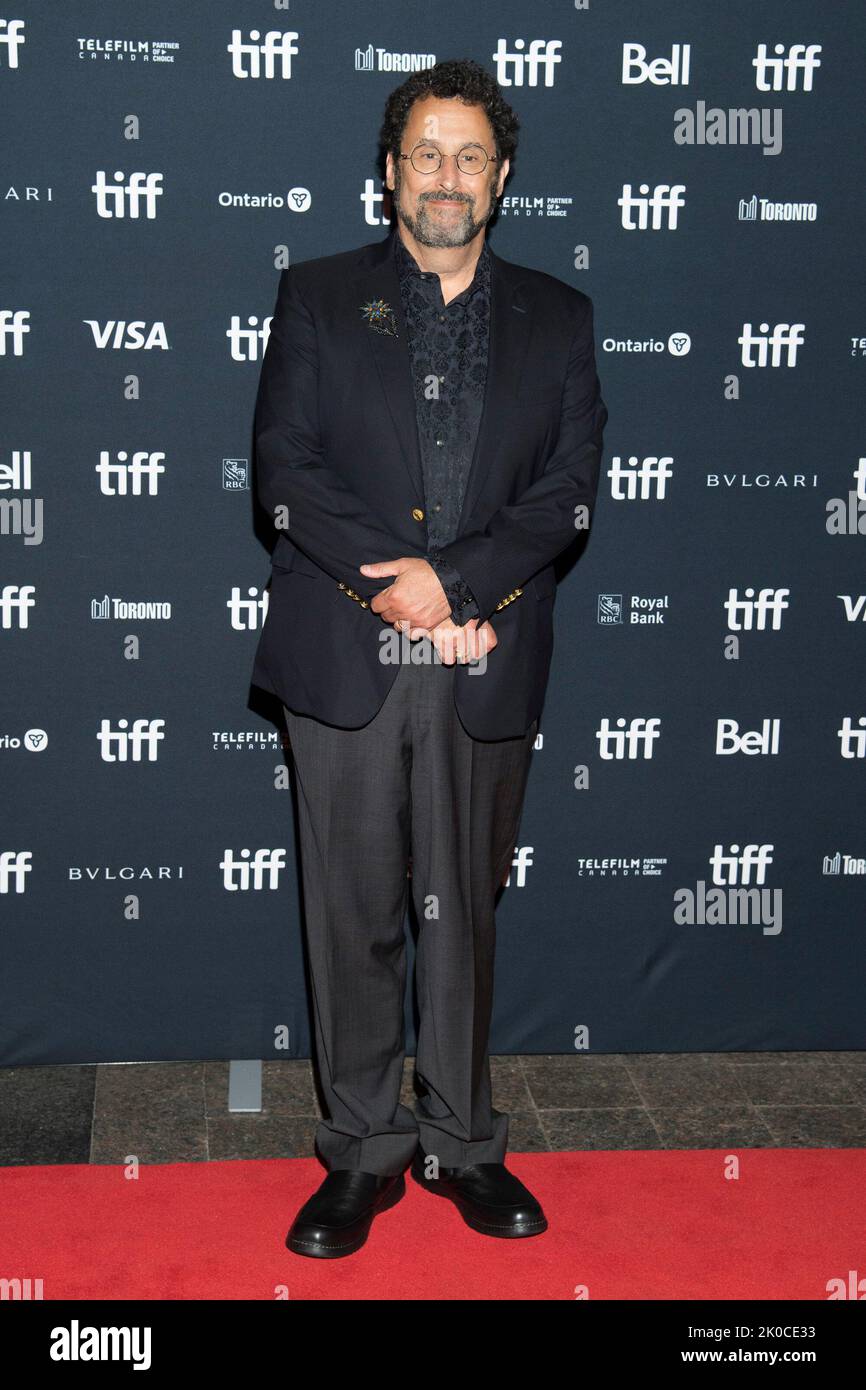 Toronto, Canada. 10th Sep, 2022. Tony Kushner attends the 'The Fabelmans' Premiere during the 2022 Toronto International Film Festival at the Princess of Wales Theatre. (Photo by Angel Marchini/SOPA Images/Sipa USA) Credit: Sipa USA/Alamy Live News Stock Photo