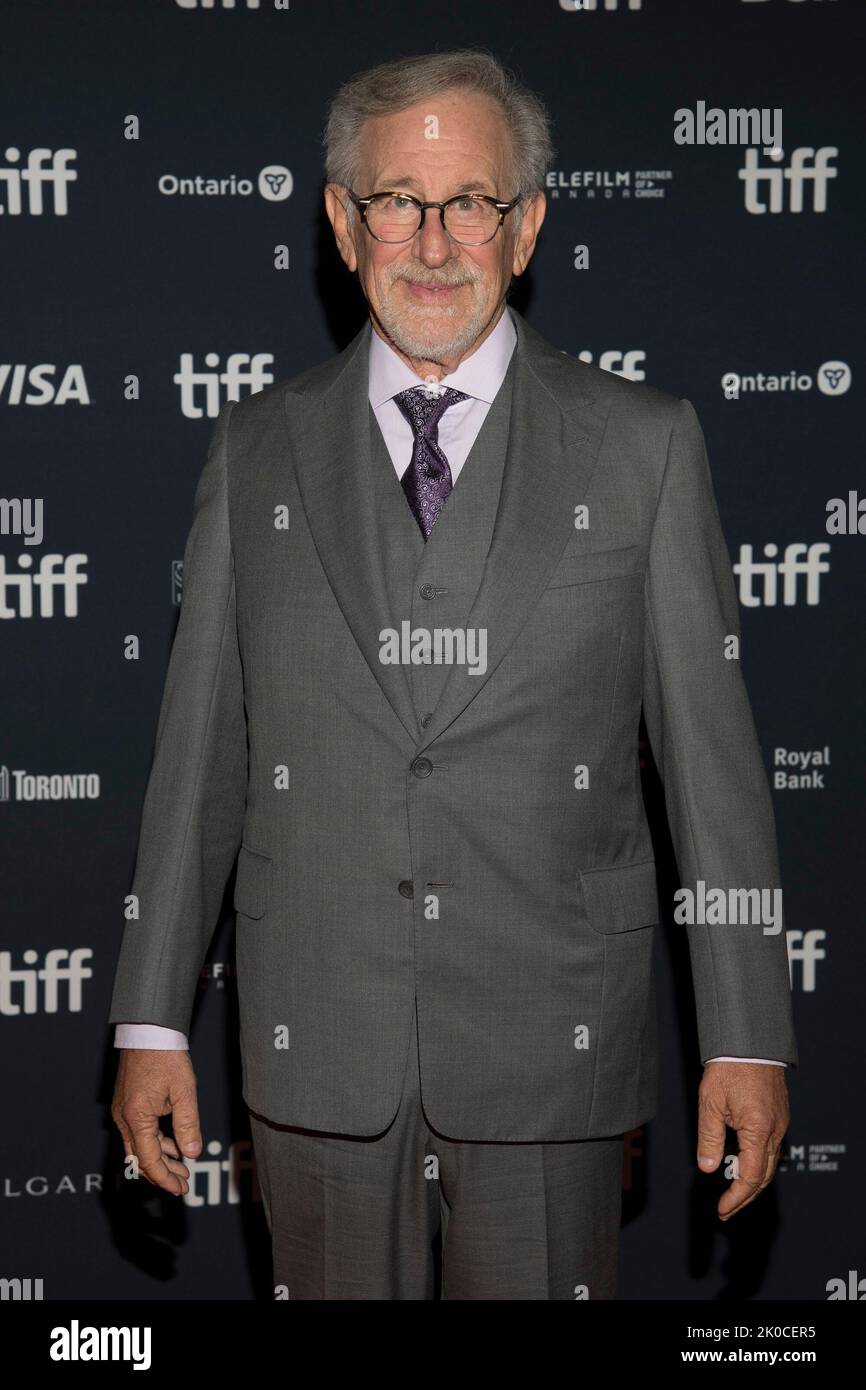 Toronto, Canada. 10th Sep, 2022. Steven Spielberg attends 'The Fabelmans' Premiere during the 2022 Toronto International Film Festival at Princess of Wales Theatre. Credit: SOPA Images Limited/Alamy Live News Stock Photo