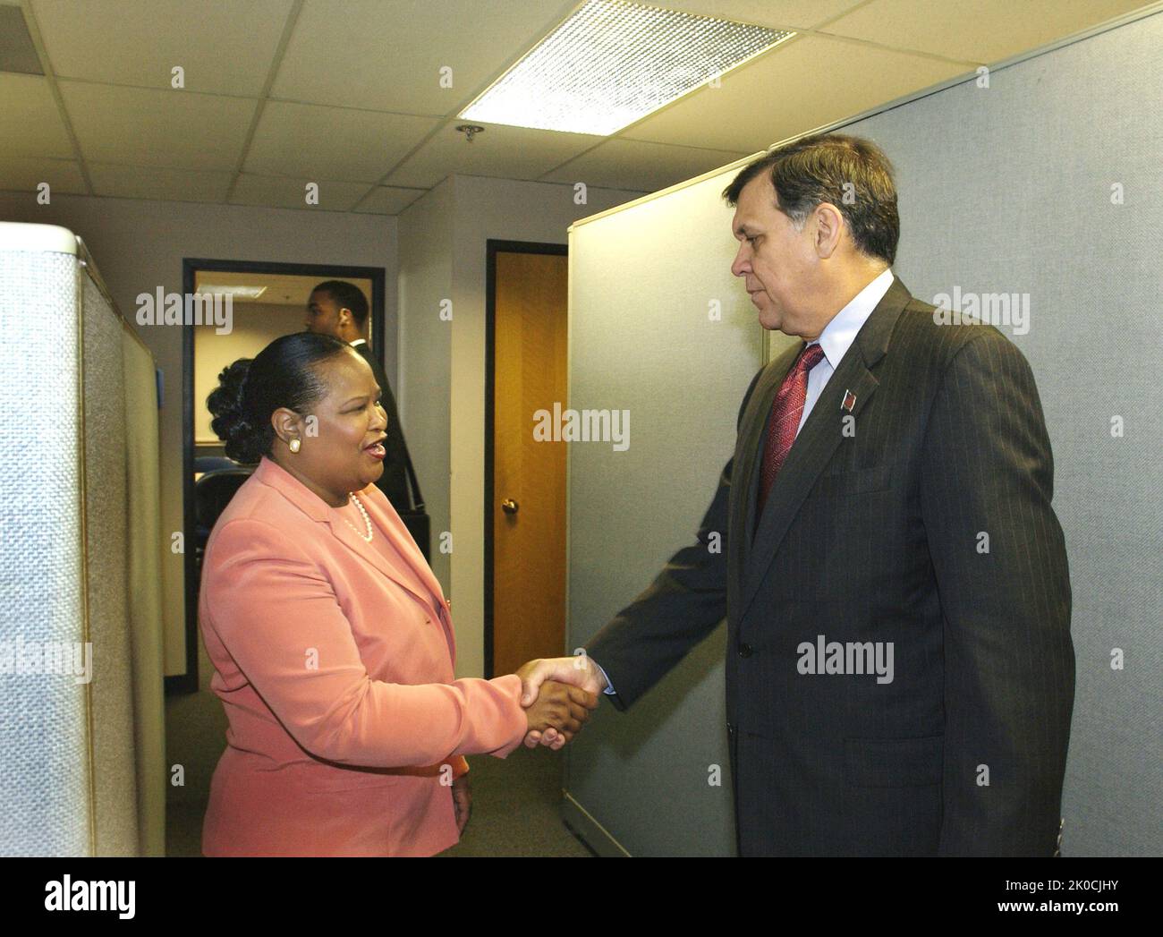 Secretary Mel Martinez in Kansas City, Missouri. Secretary Mel Martinez