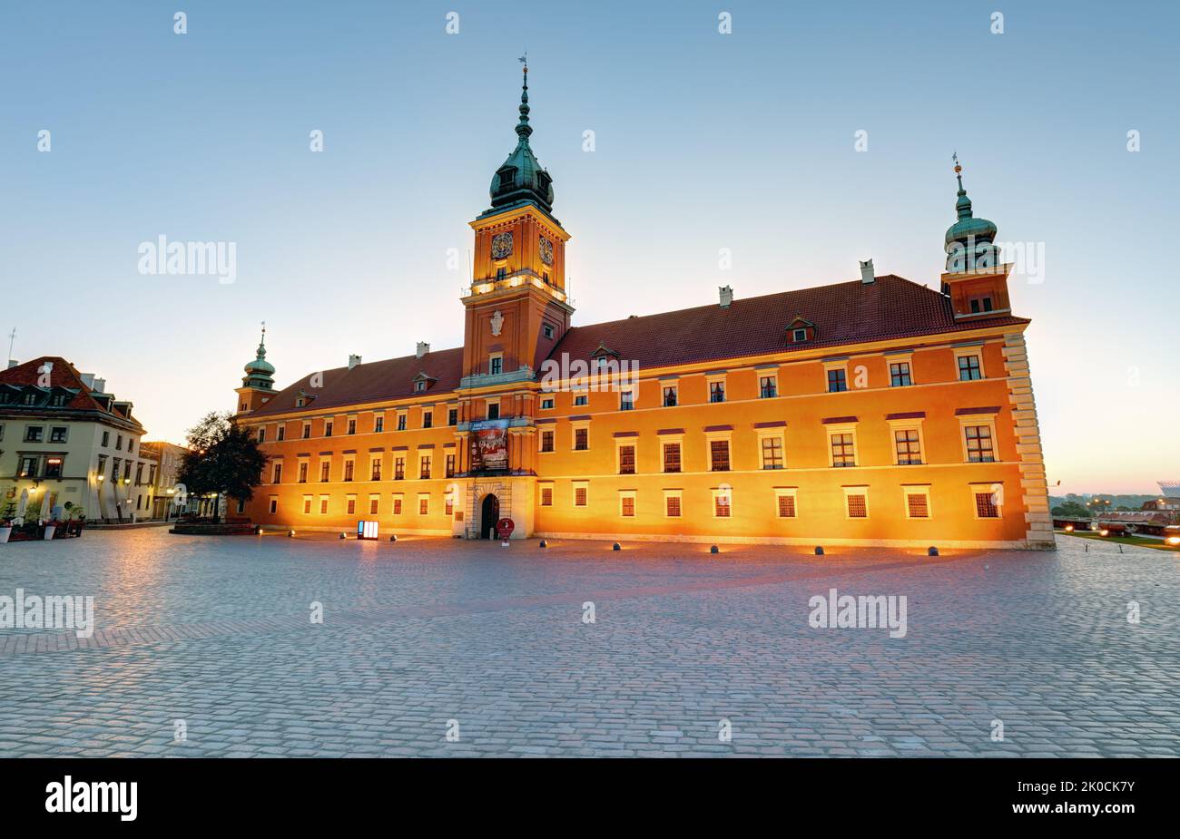 Royal Castle in Warsaw, Poland Stock Photo