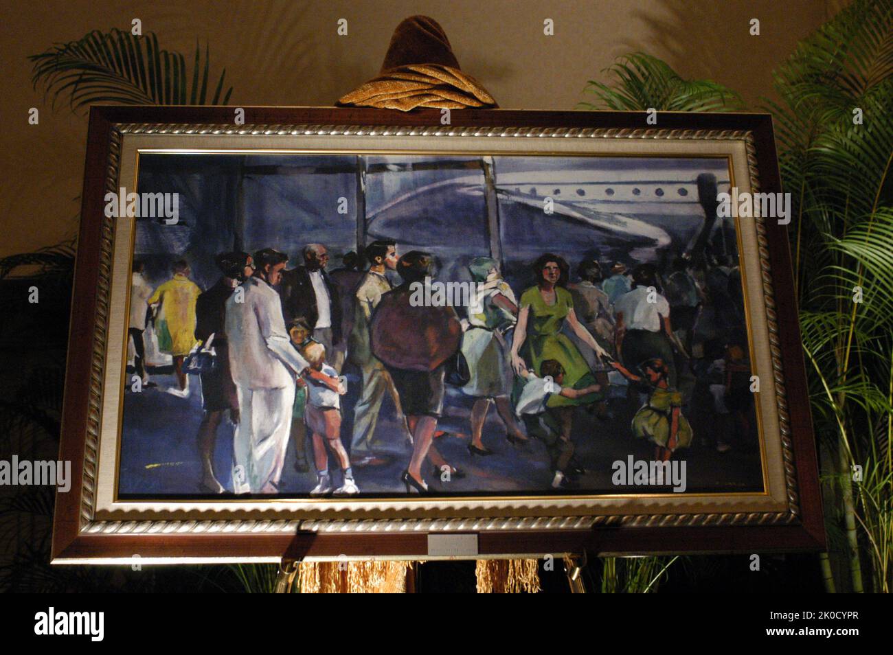 Secretary Mel Martinez in Miami, Florida. Secretary Mel Martinez in