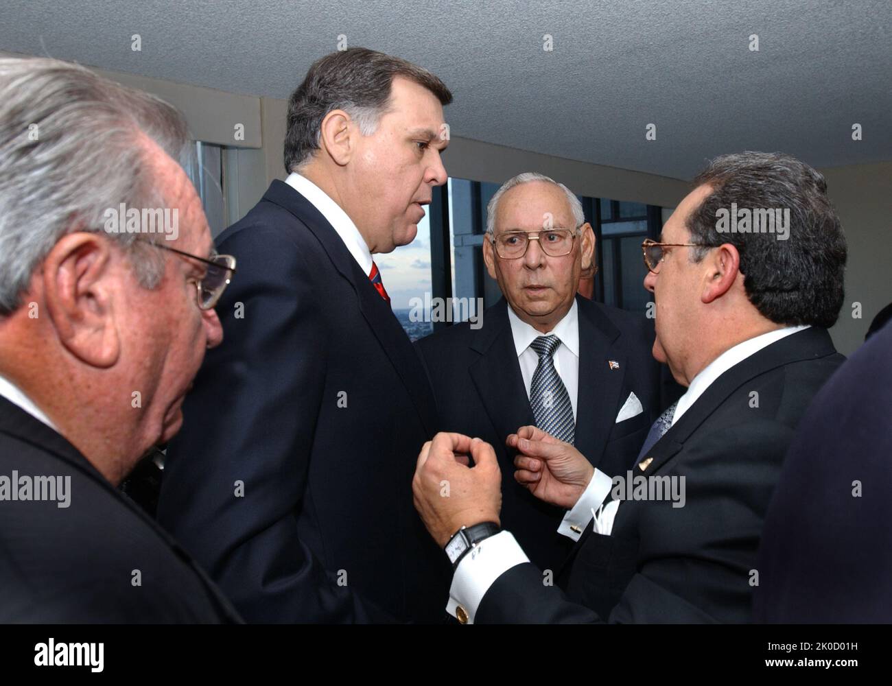 Secretary Mel Martinez in Miami, Florida. Secretary Mel Martinez in