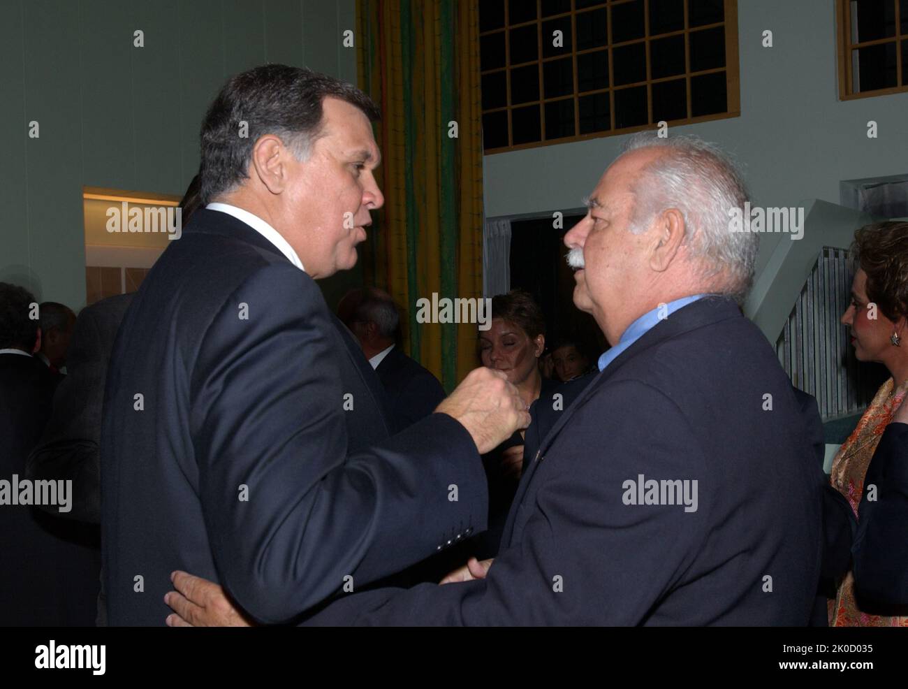 Secretary Mel Martinez in Miami, Florida. Secretary Mel Martinez in