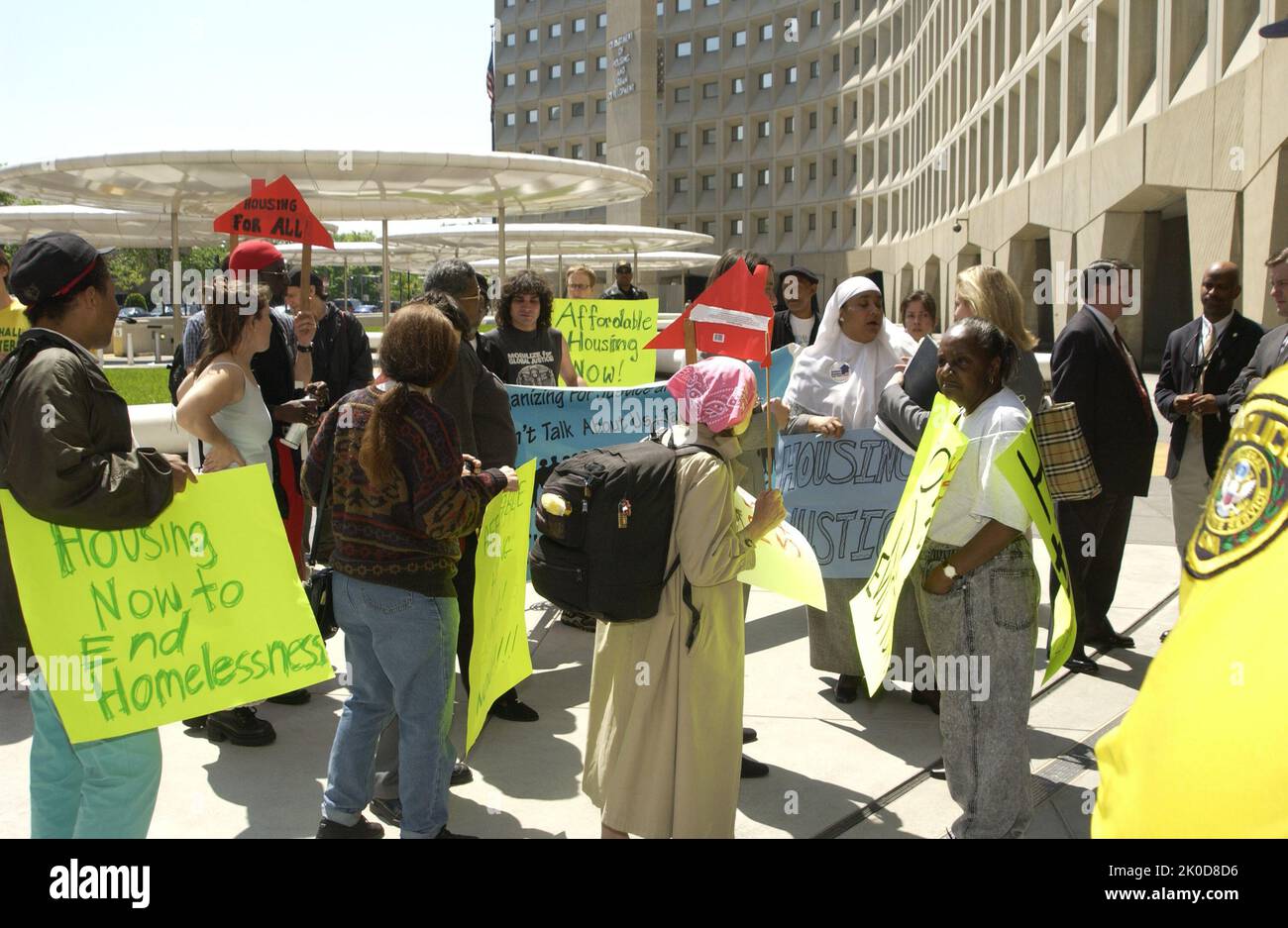 Protest On Homelessness Outside Hud Headquarters Protest On Homelessness Outside Hud 