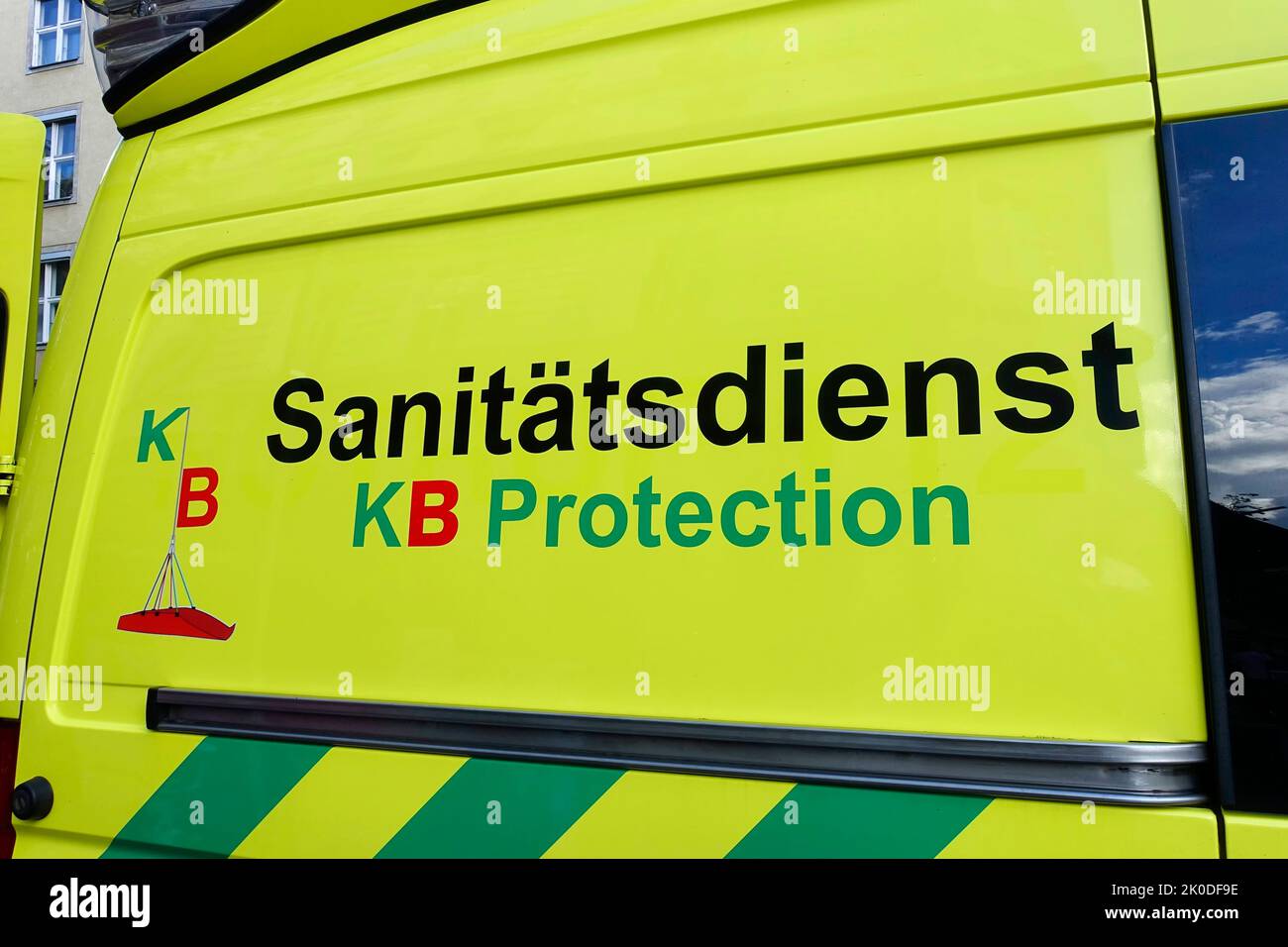 Vehicle of KB Protection in Berlin, Germany Stock Photo