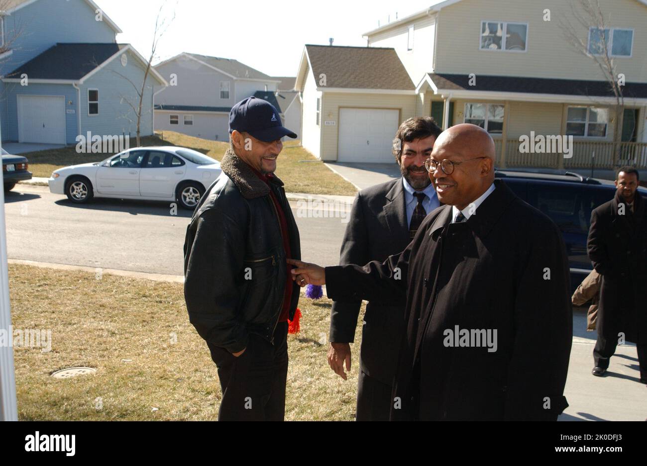 Deputy Secretary Alphonso Jackson in Kansas City, Missouri. Deputy