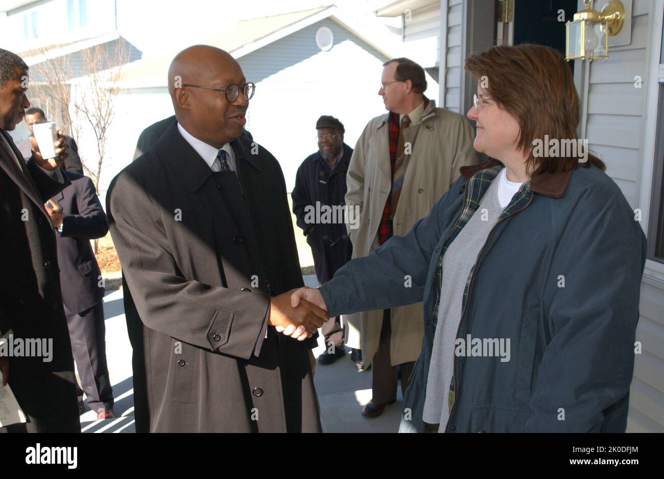 Deputy Secretary Alphonso Jackson in Kansas City, Missouri. Deputy