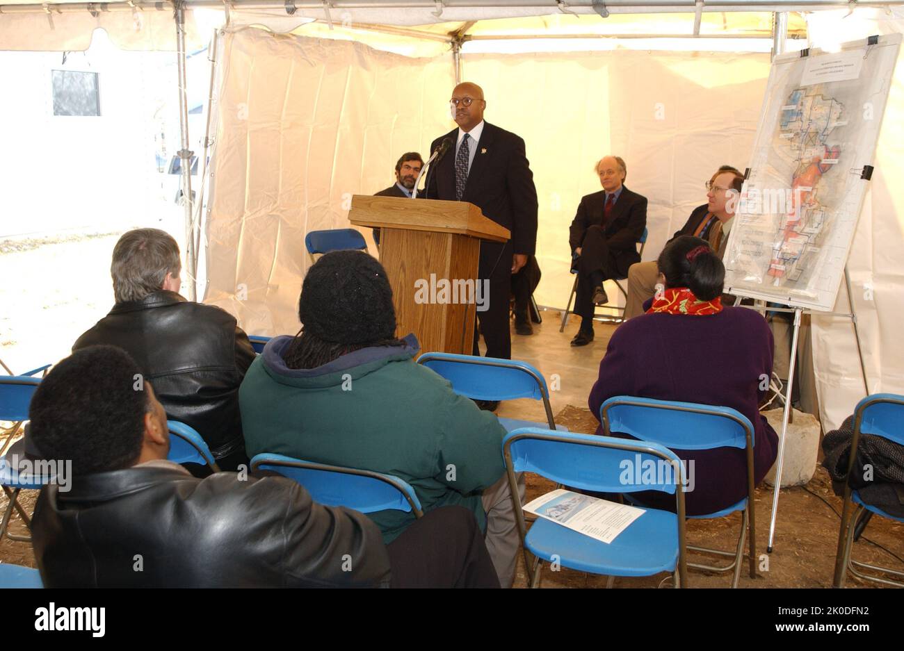 Deputy Secretary Alphonso Jackson in Kansas City, Missouri. Deputy