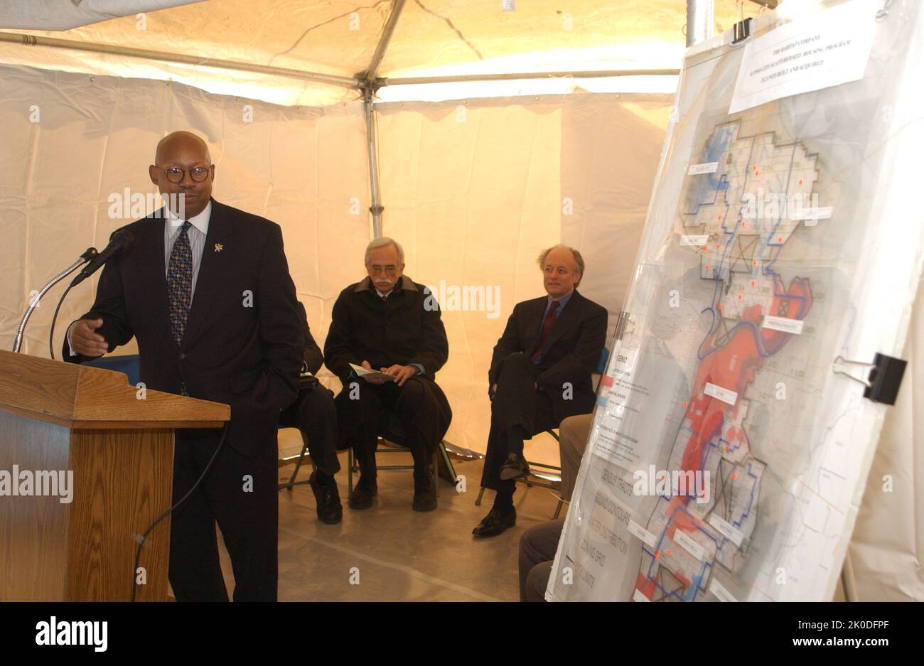 Deputy Secretary Alphonso Jackson in Kansas City, Missouri. Deputy