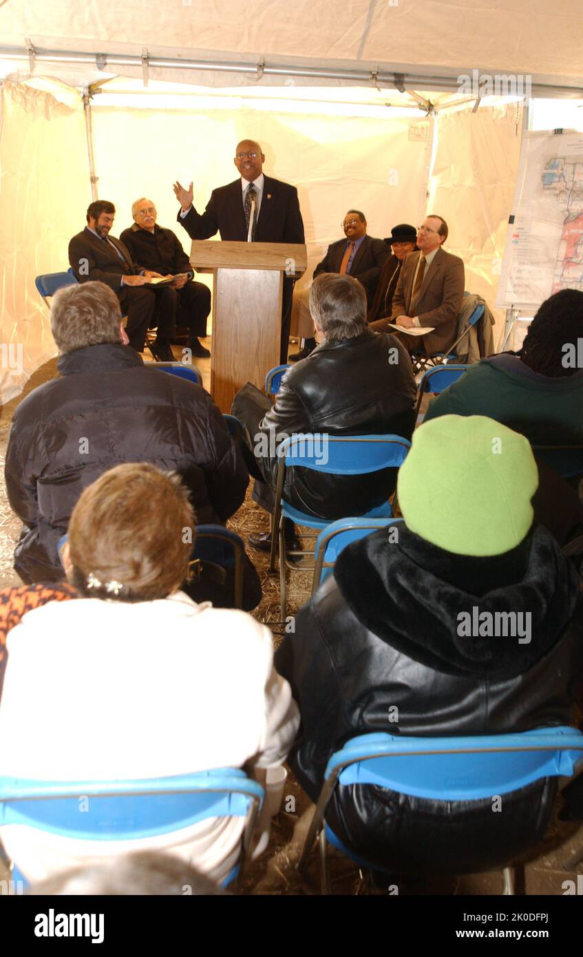 Deputy Secretary Alphonso Jackson in Kansas City, Missouri. Deputy