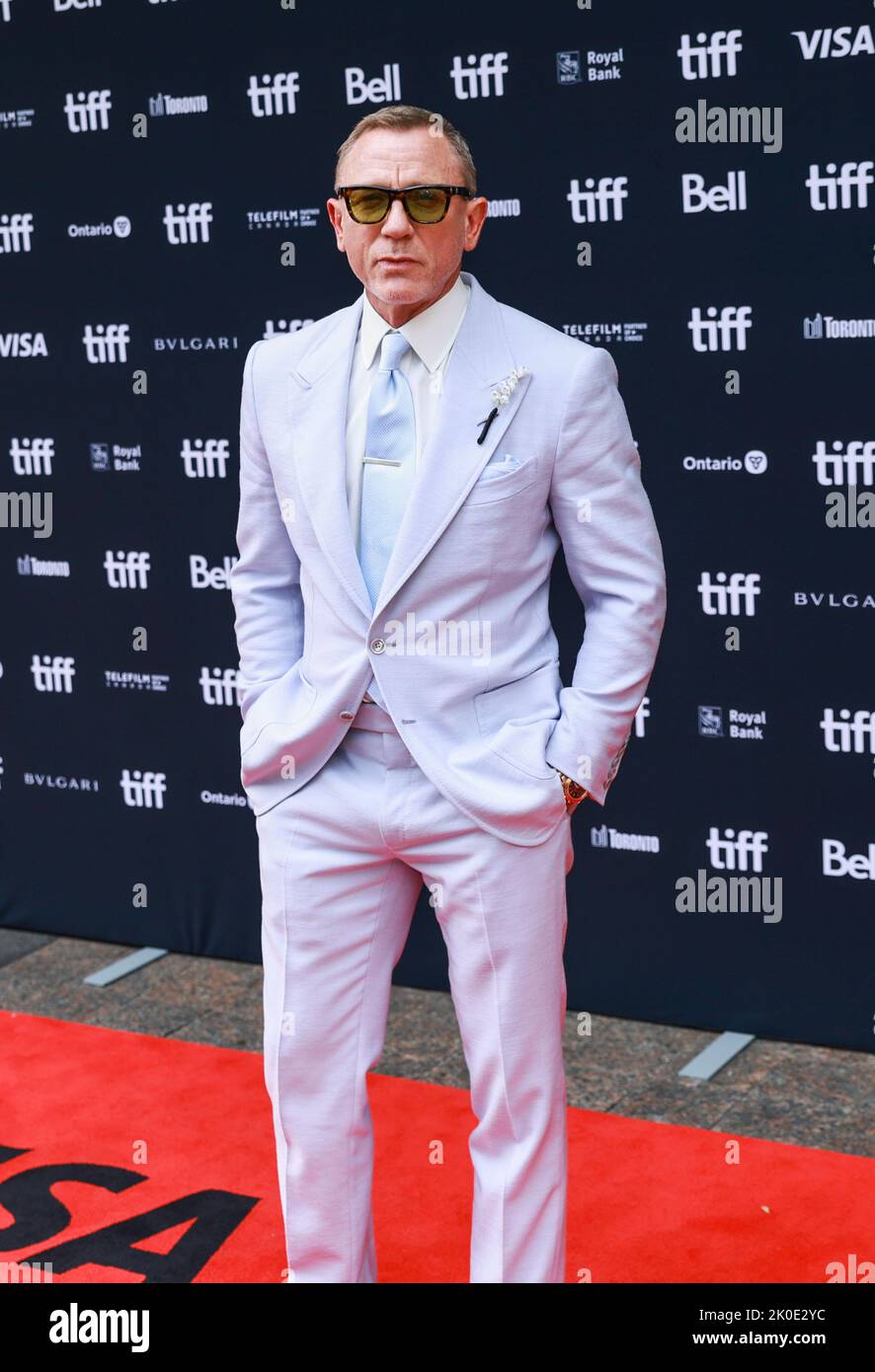 Toronto, Canada. 10th Sep, 2022. Daniel Craig attends the "Glass Onion A Knives Out Mystery