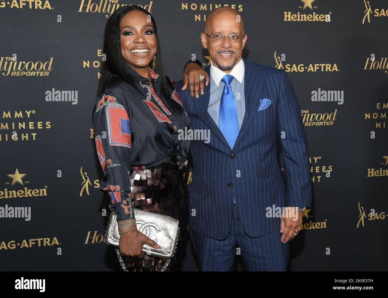 Los Angeles, USA. 10th Sep, 2022. (L-R) Sheryl Lee Ralph and Vincent J. Hughes at The Hollywood Reporter and SAG-AFTRA's EMMY NOMINEES NIGHT held at the Penthouse at 8899 Beverly in West Hollywood, CA on Saturday, September 10, 2022. (Photo By Sthanlee B. Mirador/Sipa USA) Credit: Sipa USA/Alamy Live News Stock Photo