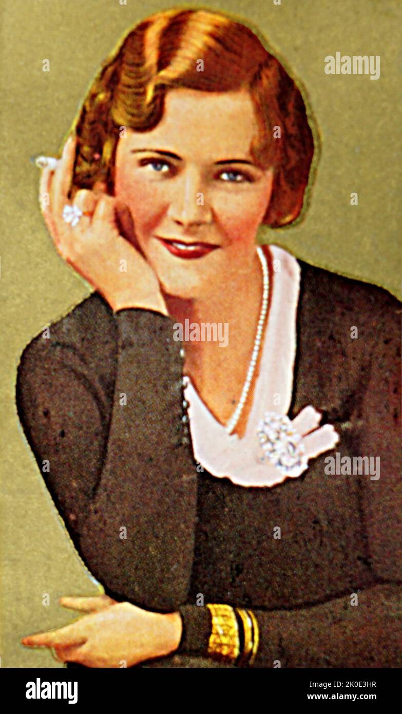 Olga Konstantinovna Chekhova (14 April 1897 - 9 March 1980), known in Germany as Olga Tschechowa, was a Russian-German actress. Her film roles include the female lead in Alfred Hitchcock's Mary (1931). Stock Photo