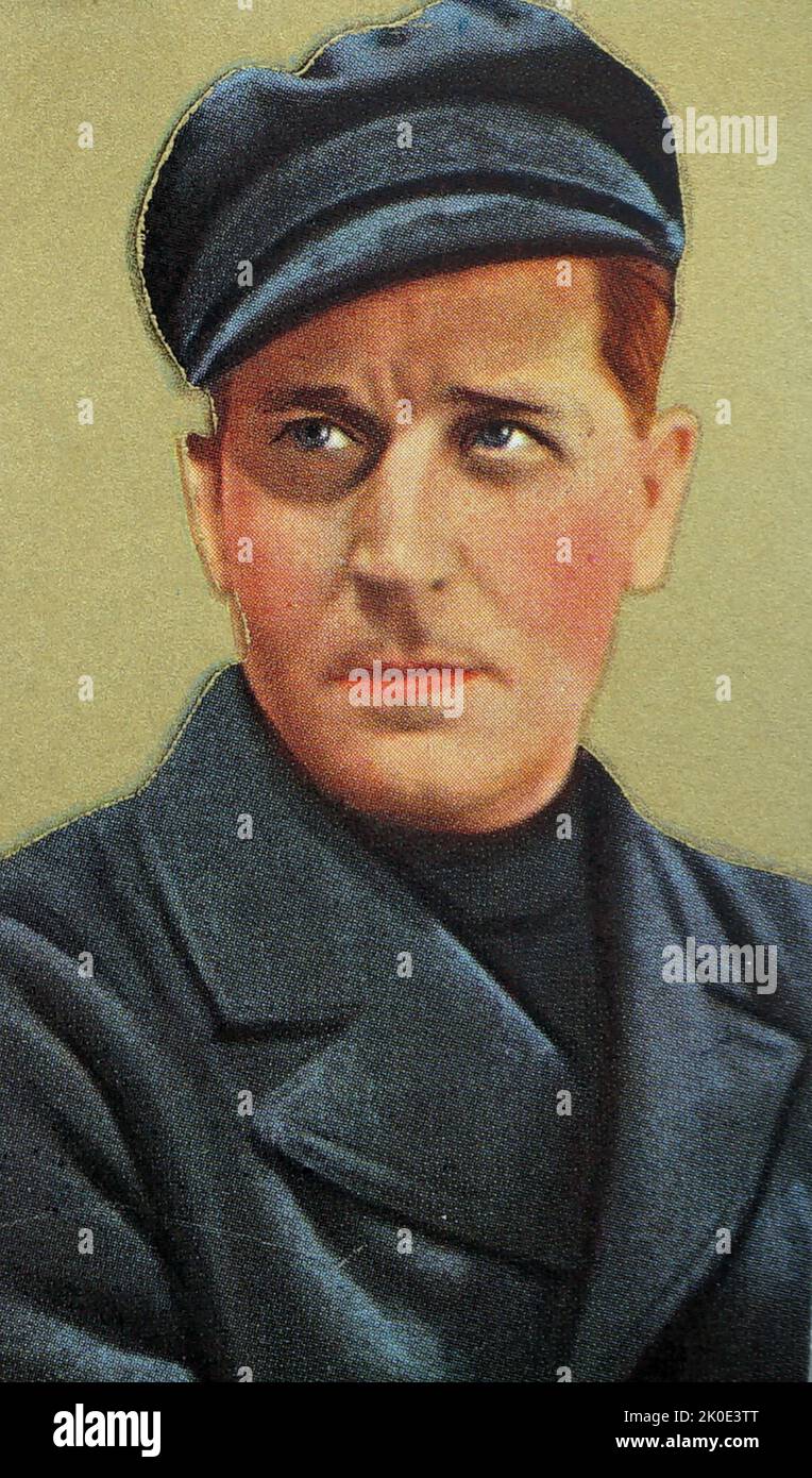Albert Prejean (27 October 1894 in Paris - 1 November 1979 in Paris) was a French actor, primarily in film. He served in World War I, and was decorated with the Croix de Guerre and the Legion d'Honneur. Stock Photo