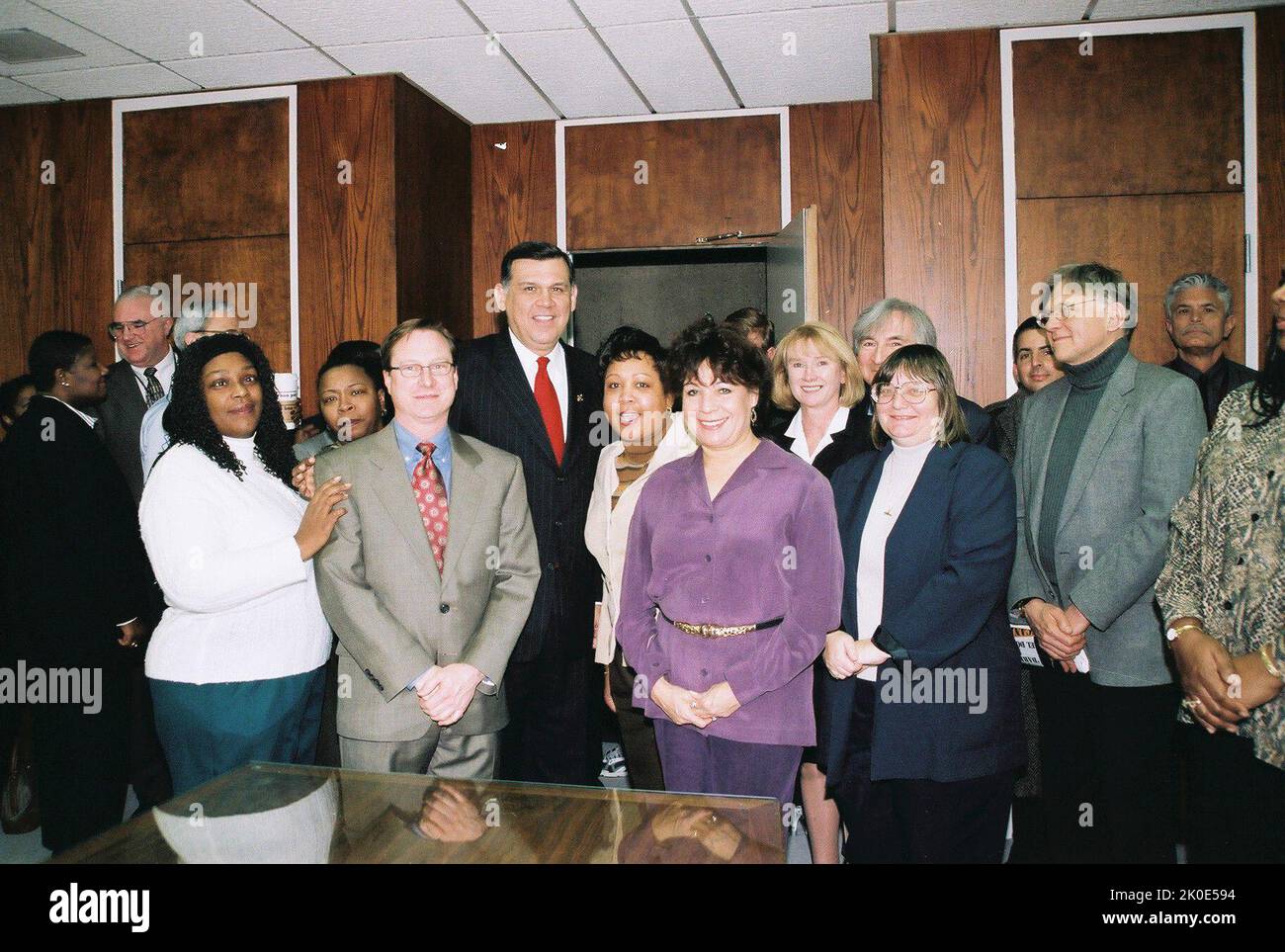 Secretary Mel Martinez WalkThrough of HUD Offices. Secretary Mel