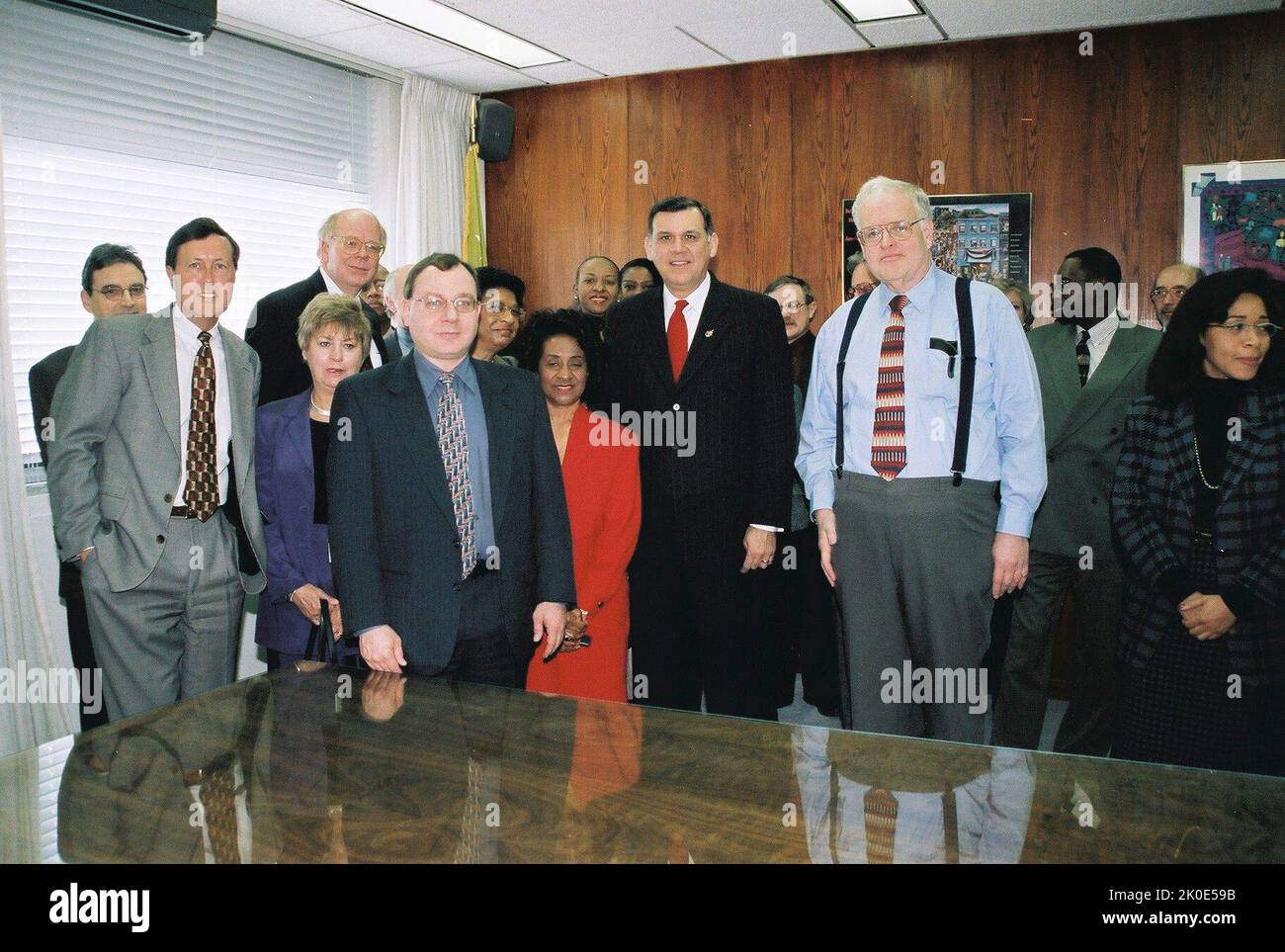 Secretary Mel Martinez WalkThrough of HUD Offices. Secretary Mel