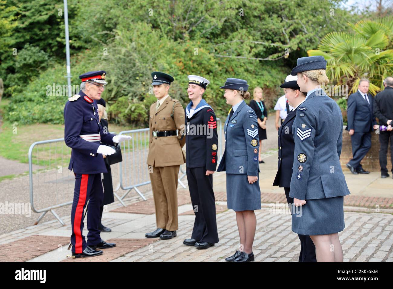 Exeter, Devon, UK. 11th Sep, 2022. Devon County Proclamation Ceremony ...