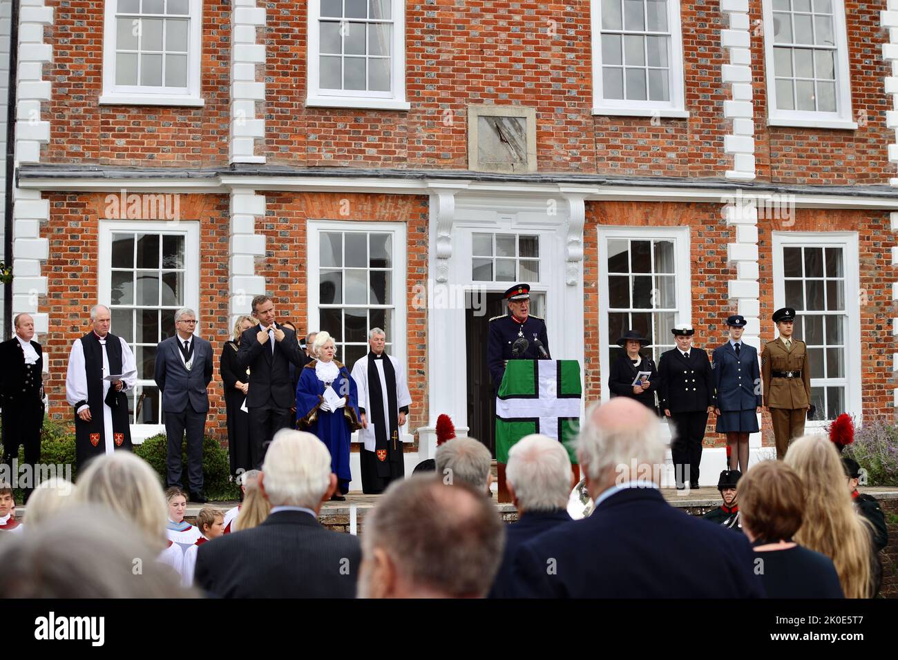 Exeter, Devon, UK. 11th Sep, 2022. Devon County Proclamation Ceremony ...