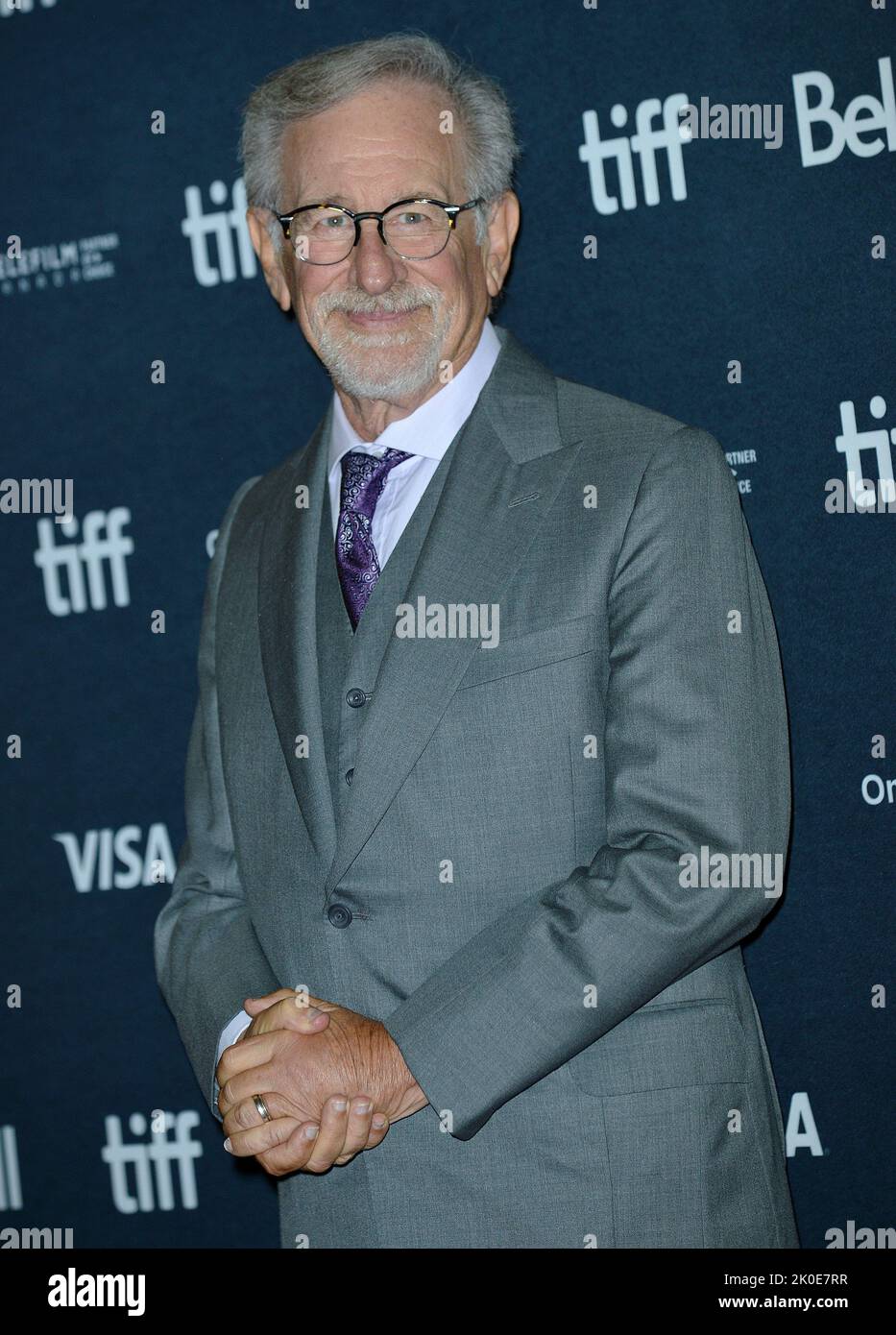 Toronto, Canada. 10th Sep, 2022. Director Steven Spielberg attends the world premiere of his latest film 'The Fabelmans' at the Princess of Wales Theatre during the Toronto International Film Festival in Toronto, Canada on September 10, 2022. Photo by Chris Chew/UPI Credit: UPI/Alamy Live News Stock Photo