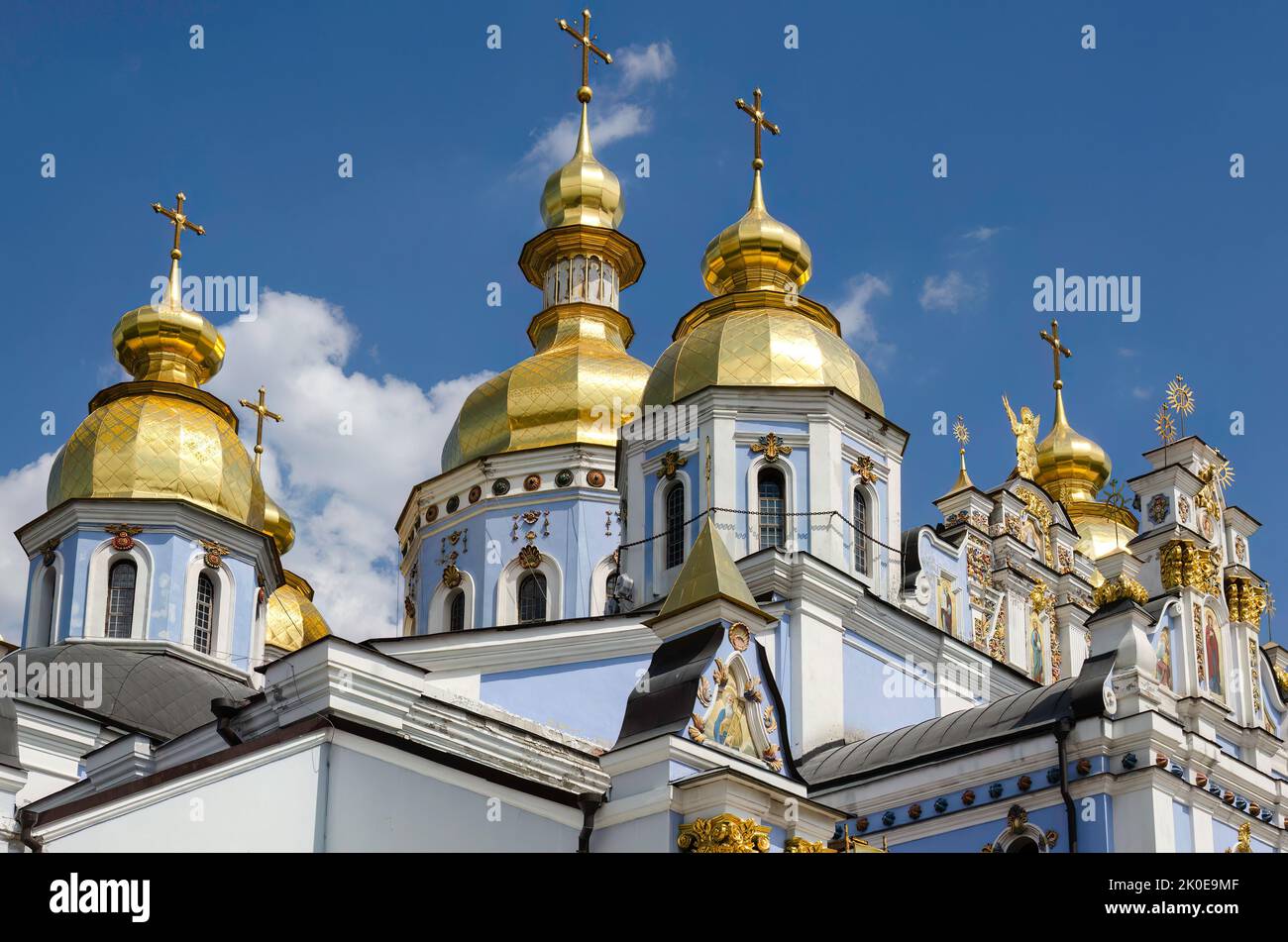 Details of Kiev city, capital of Ukraine Stock Photo