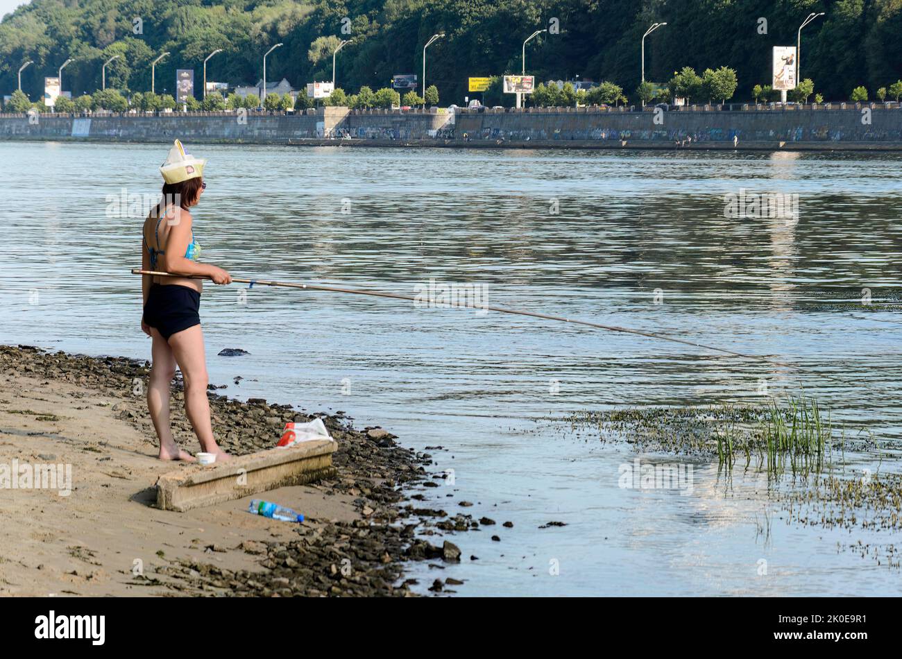 Details of Kiev city, capital of Ukraine Stock Photo