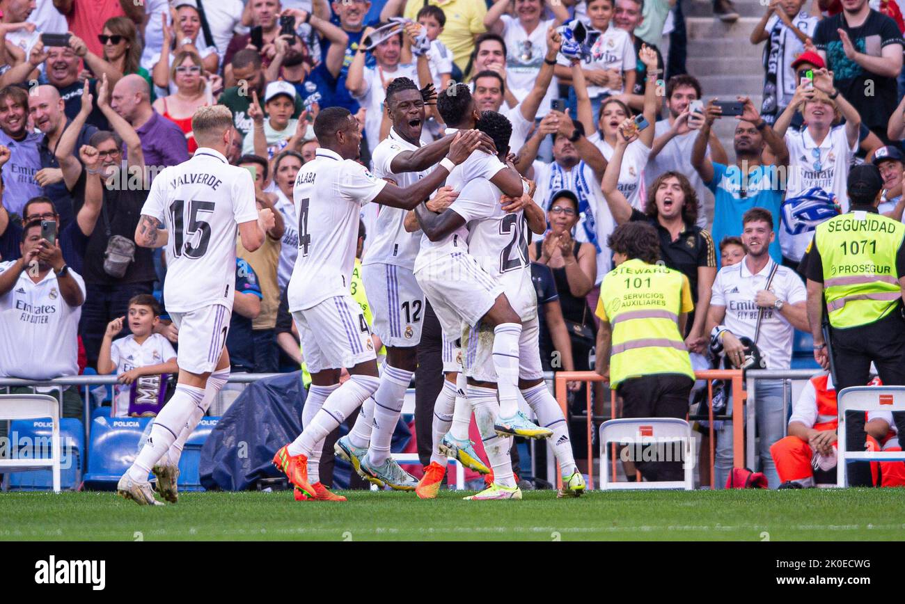 Vinicius scores goal hires stock photography and images Alamy