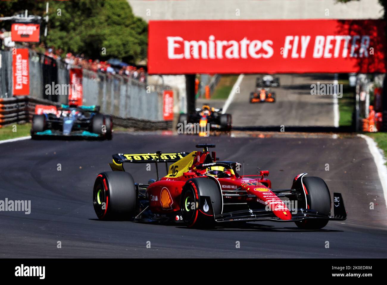 Charles Leclerc (MON) Ferrari F1-75. Credit: James Moy/Alamy Live News Stock Photo