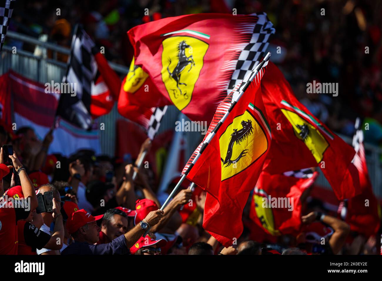 Scuderia Ferrari tifosi during the Formula 1 Pirelli Gran Premio dâ